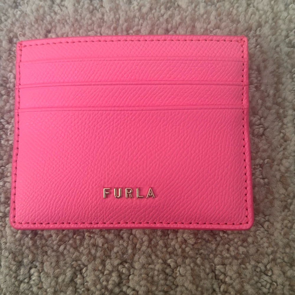 Furla Fuscia / Hot Pink Card Case